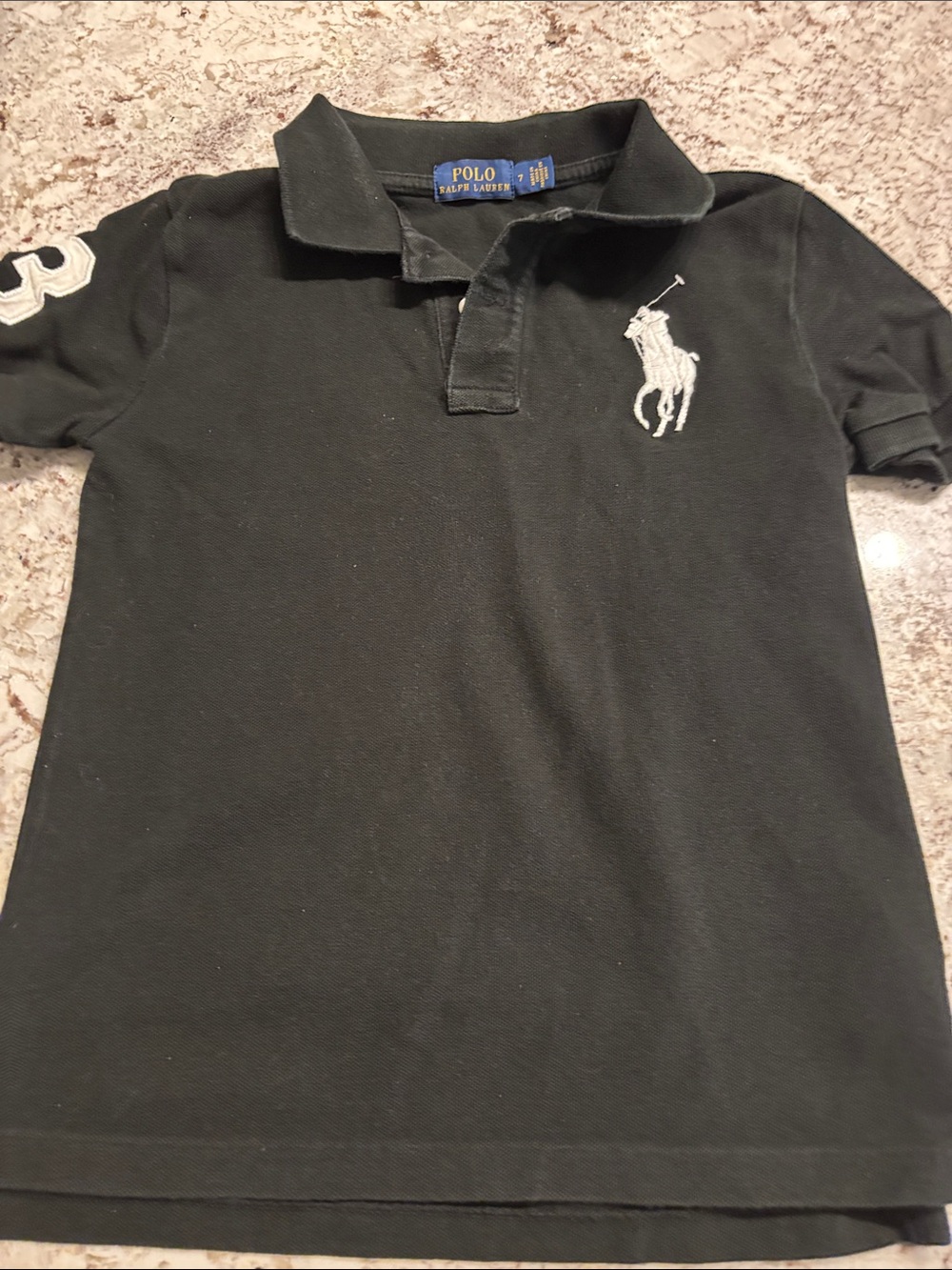 Boys big pony Polo shirt. Sz 7